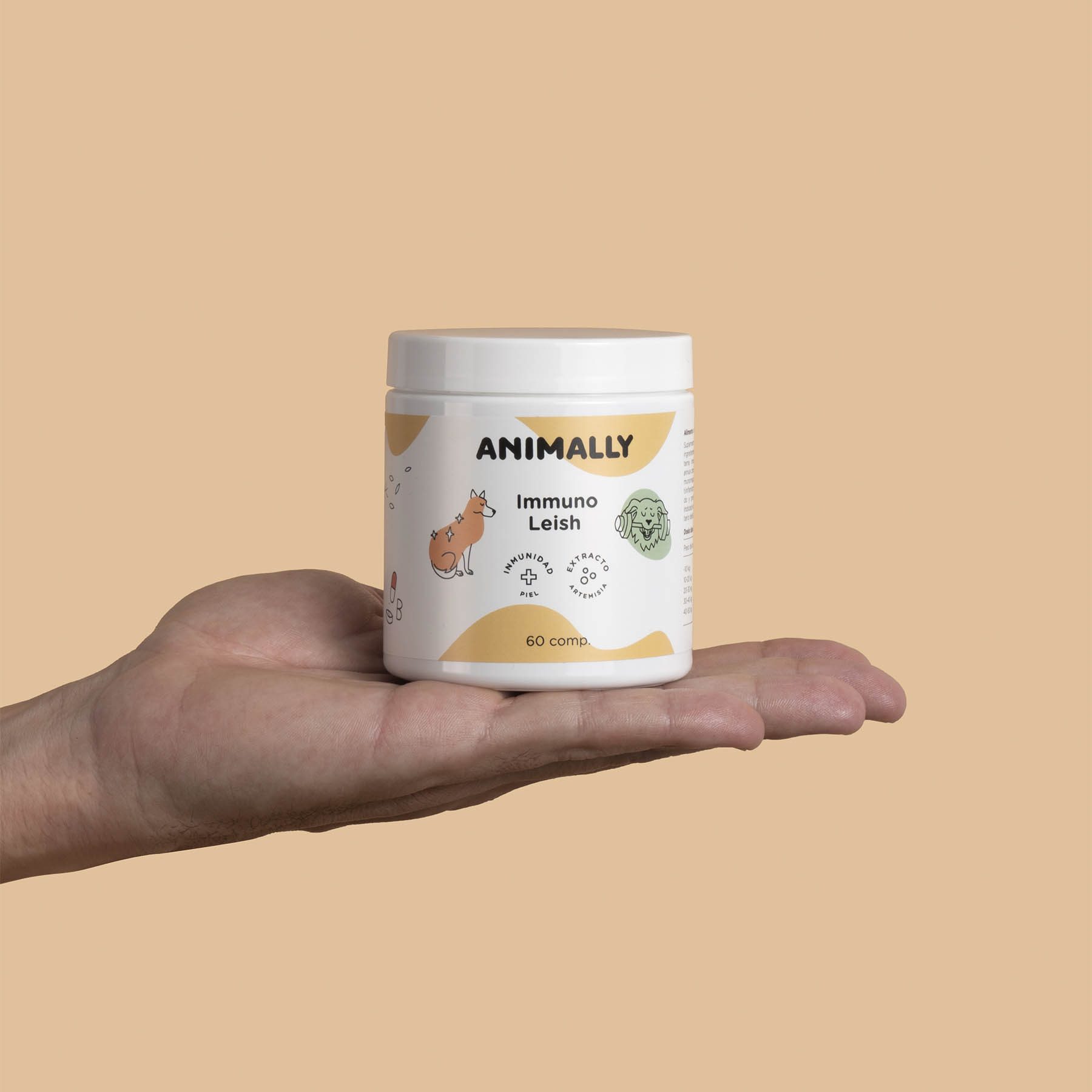 Animally Biologische Dieren supplement Immuno Leish - honden met verzwakt immuunsysteem 60 tab