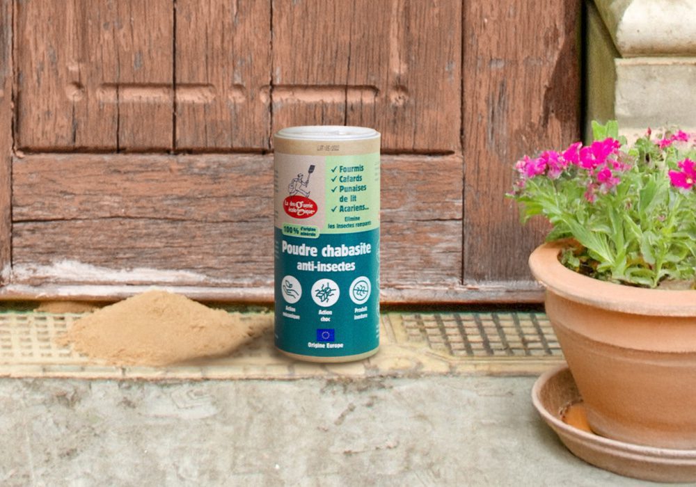 Ecologisch Chabasiet effectief anti-insectenpoeder - respectvol voor gezondheid en milieu 200 gr