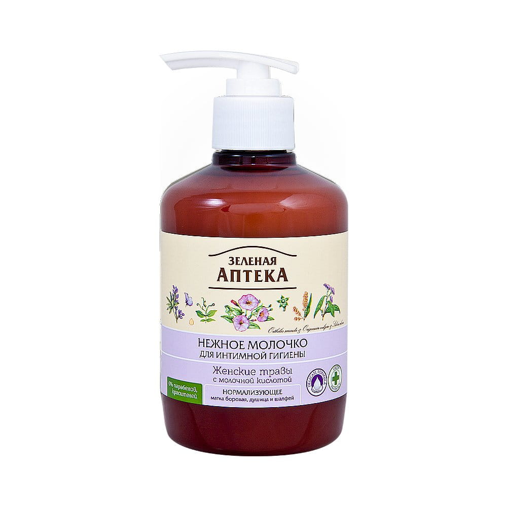 Biologische Intieme hygiënemelk was - Normaliserend - met perenboom - 370ml