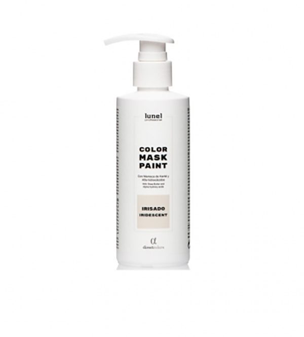 Lunel Kleur haarmasker IRIDESCENT - ZILLVER GRIJS haar verf,  200ml