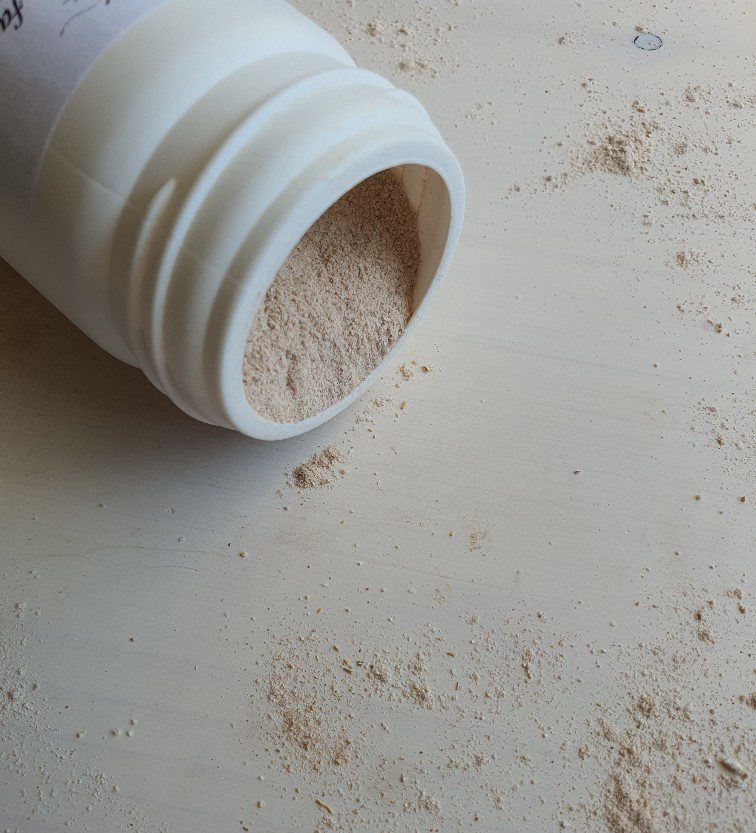 Puur Kamille gezicht scrub poeder - gevoelige huid - geen irritaties 75gr - Afbeelding 2