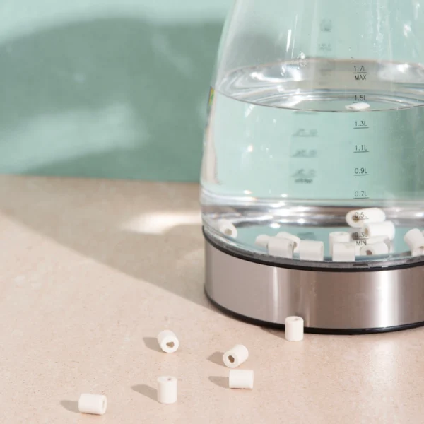 Ecologische multifunctionele keramische kralen - water zuiveren en smaak verbeteren - was zuiveren - filter - 25st Grijs kleur - Afbeelding 6