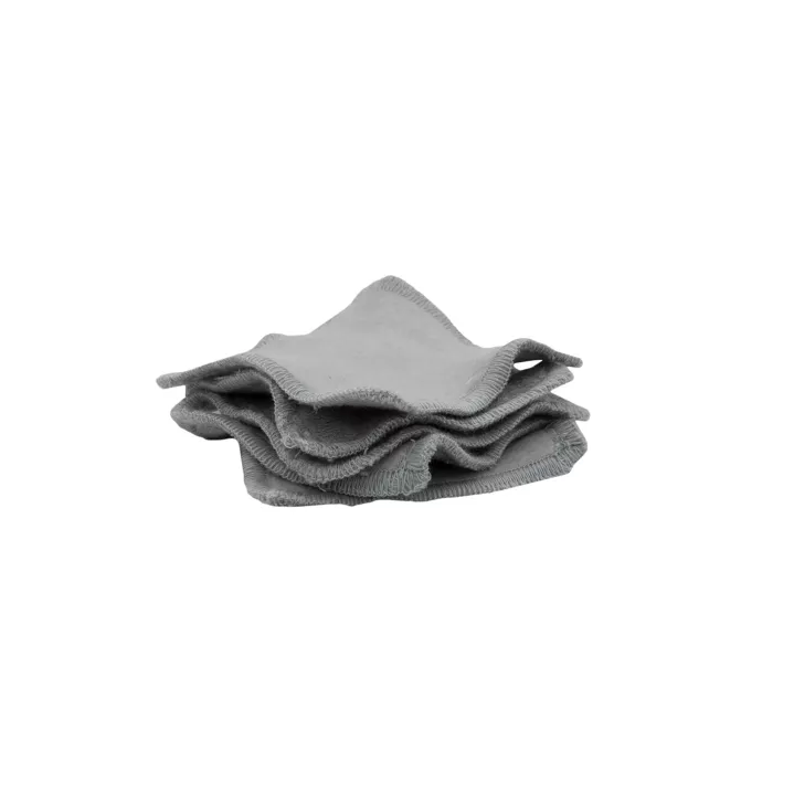 5x Wasbare katoenen make-up doekjes - gezicht doeken - duurzame product - gemaakt in Frankrijk - 8x8cm