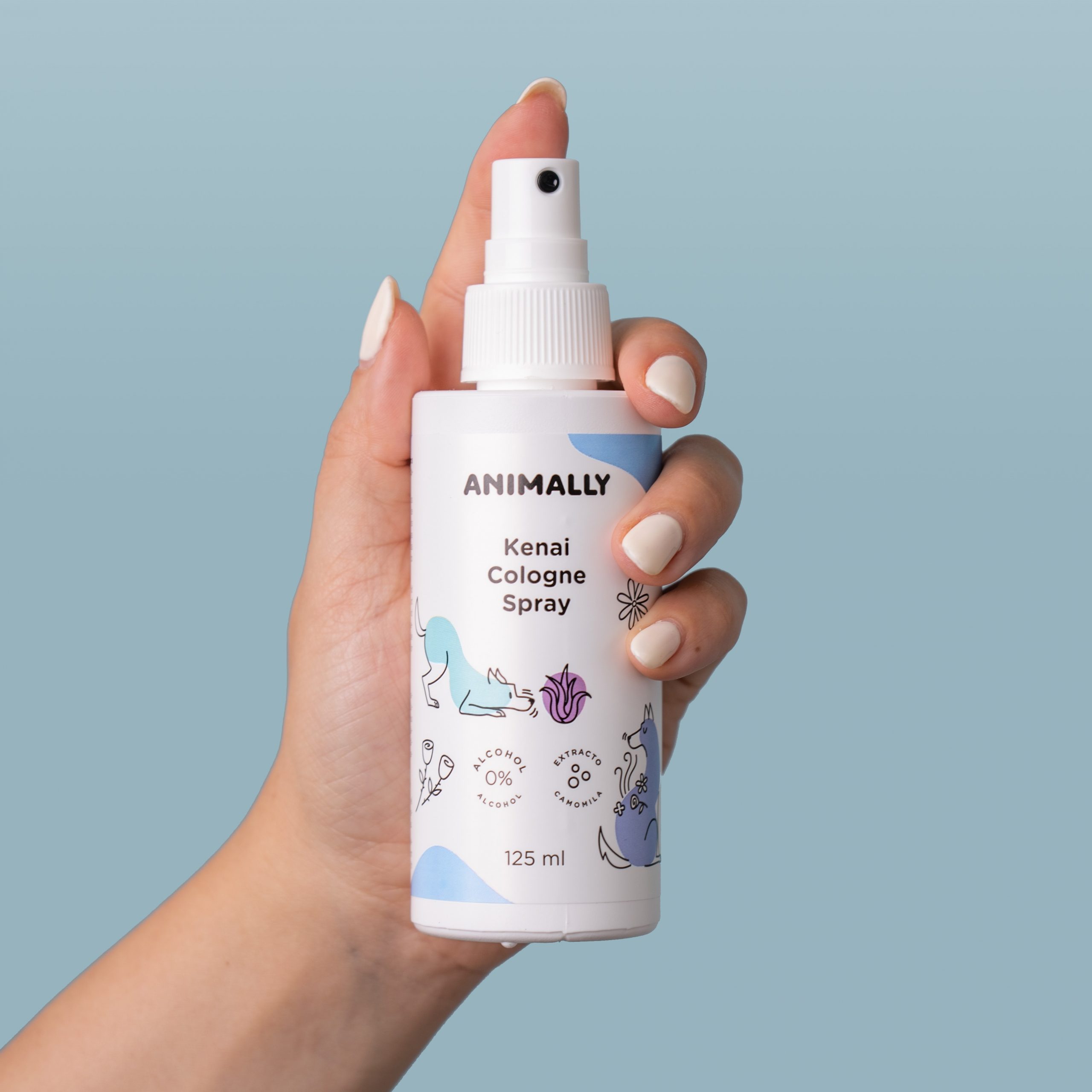 Animally Biologische Dieren Kenai Fresh Cologne-spray - geur voor dieren - parfum 125ml