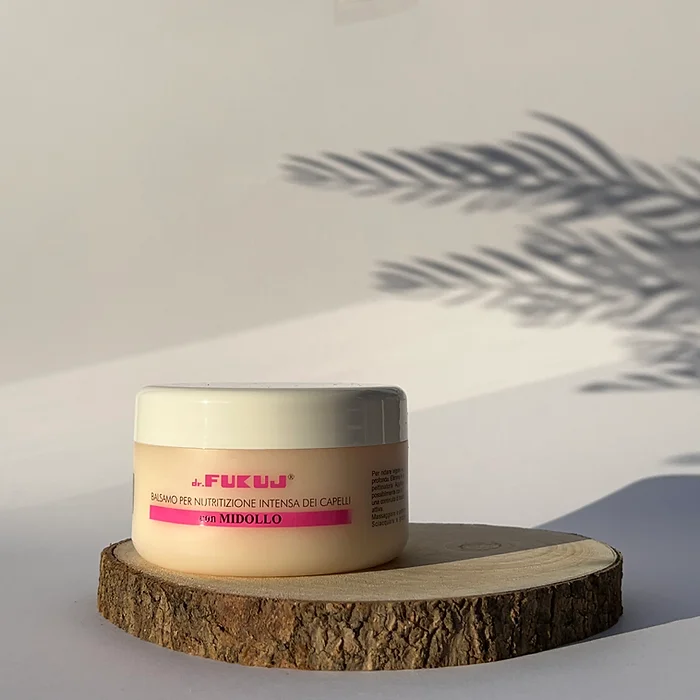 Diep voedende balsem masker - met bamboemerg - droog en broos haar - hersteld 350ml