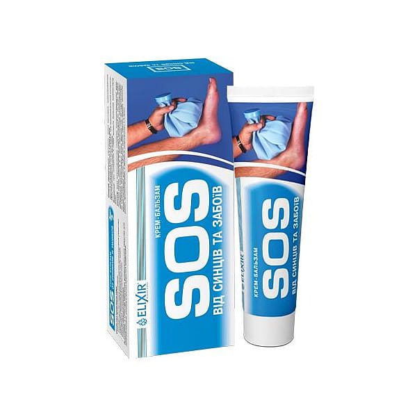 Natuurlijke Crème-balsem - SOS - voor kneuzingen en blauwe plekken - zwellingen - bloed circulatie 75ml