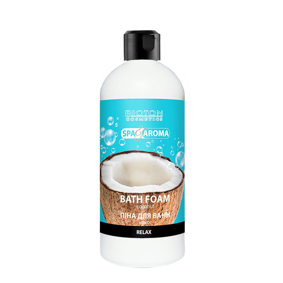 Spa&Aroma natuurlijke Kokosnoot Badschuim - ontspannend en hydraterend 750 ml