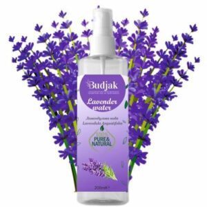 Lavendel bloemenwater (Lavandula angustifolia) – 100% natuurlijk - kalmeert - werkt tegen vet haar en huid 250ml