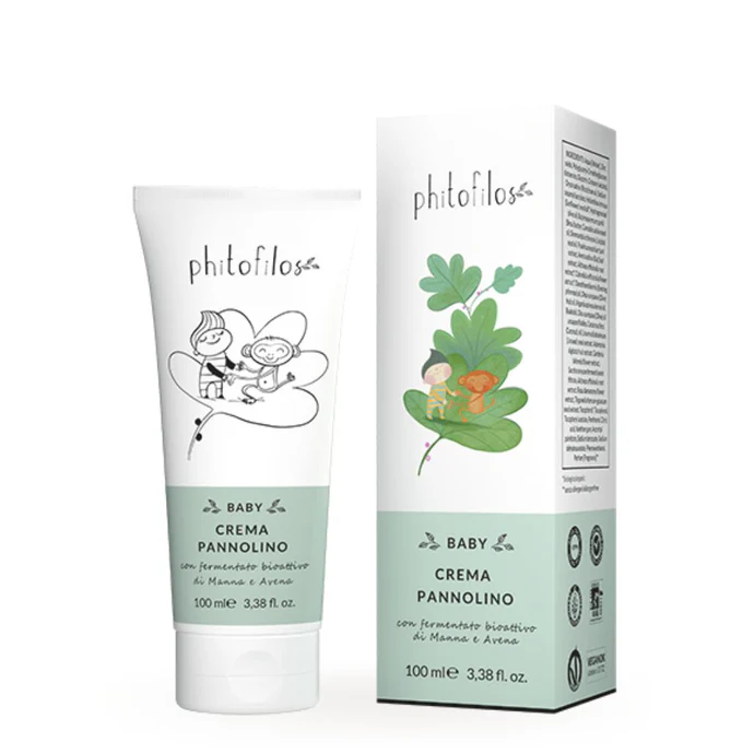 Gecertificeerde baby luiercrème - doeltreffende werking met zinkoxide - Argan - teunisbloem - kalmeert baby huidje 100gr