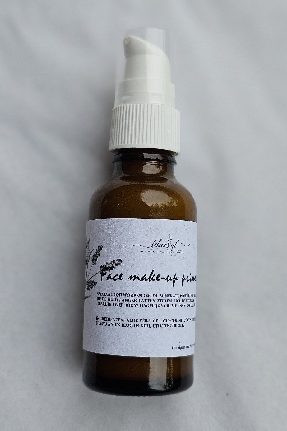 Biologische gezicht make-up primer voor alle huid types - minerale foundation primer 30ml