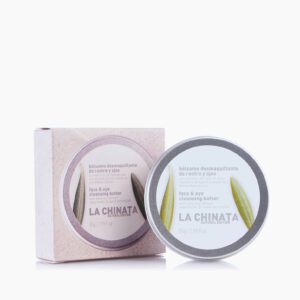 Gezichts- en oogmake-up remover balsem met olijfolie en shea boter 85gr