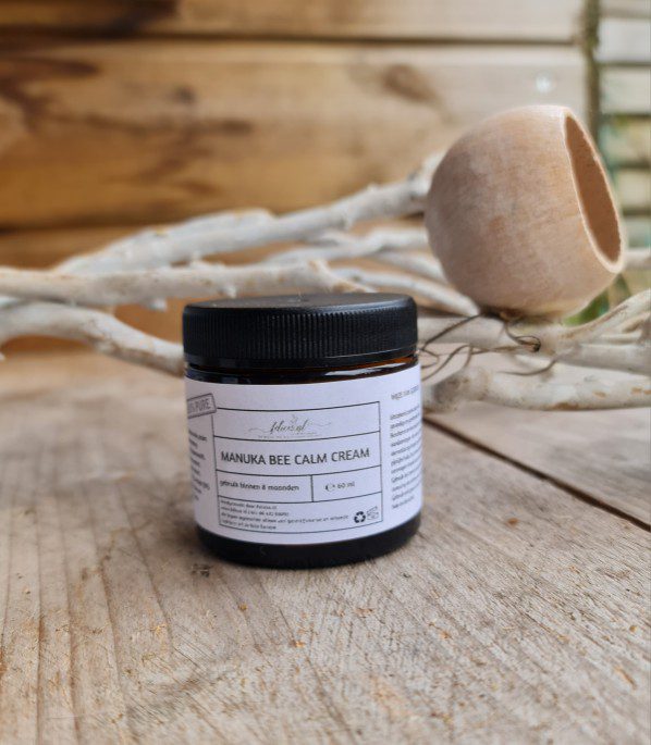 Handgemaakte Manuka honing kalmerende gezicht creme - honing- Co-enzyme Q10 60ml - Afbeelding 3