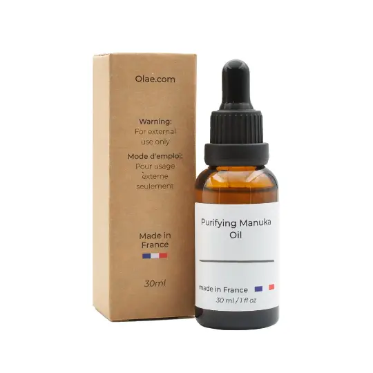 Manuka-olie 3% met bakuchiol, astaxanthine en squalaan serum - ontgift - verjongt - vermindert irritatie 30ml