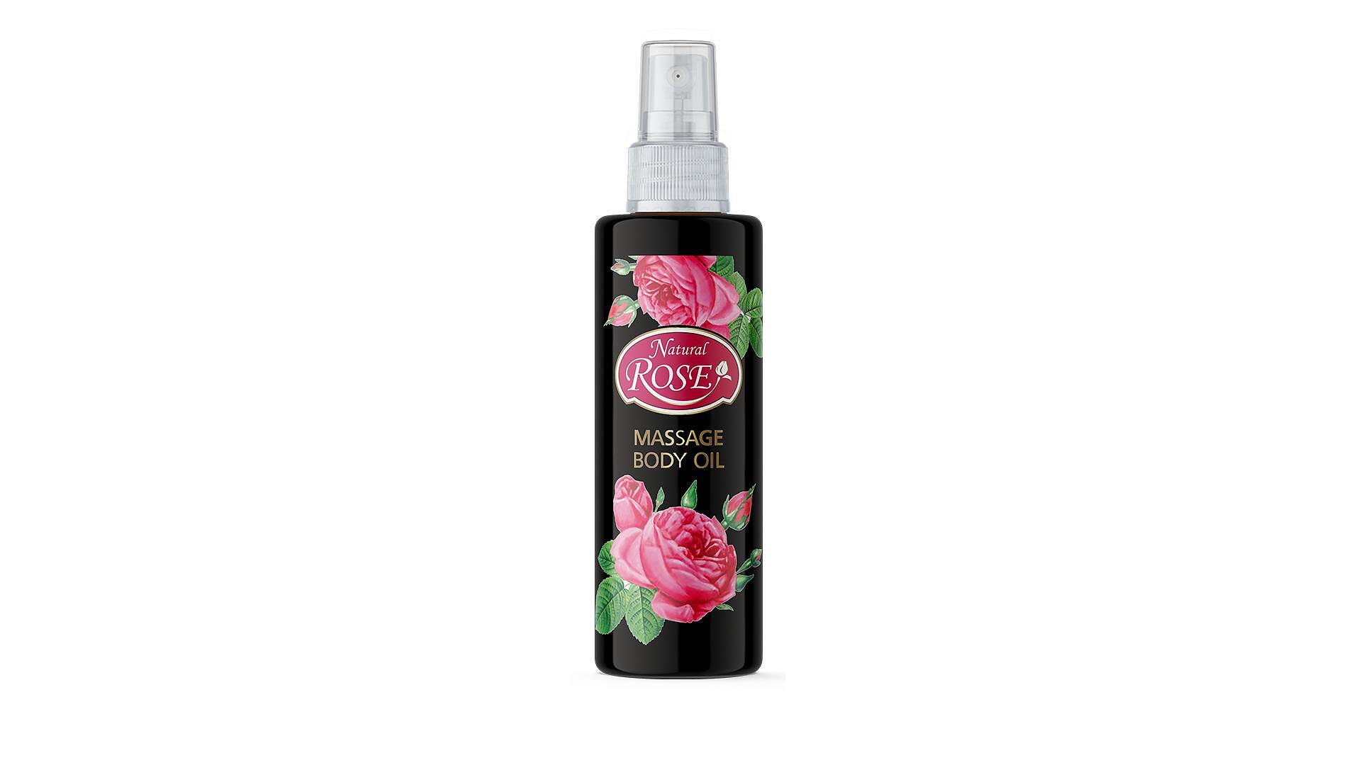 МАСАЖНО МАСЛО ЗА ТЯЛО NATURAL ROSE