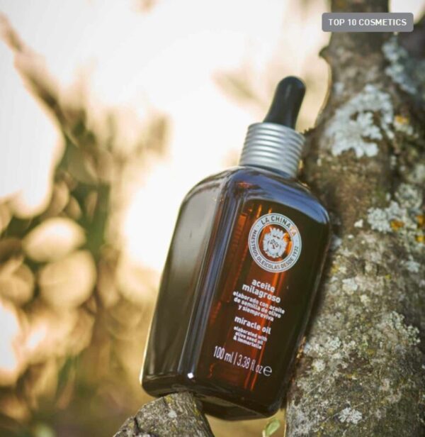 La Chinata Miracle Oil - wonder olie voor gezicht - lichaam - haar - olijfolie - vitamine E - immortelle extract 100ml - Afbeelding 2