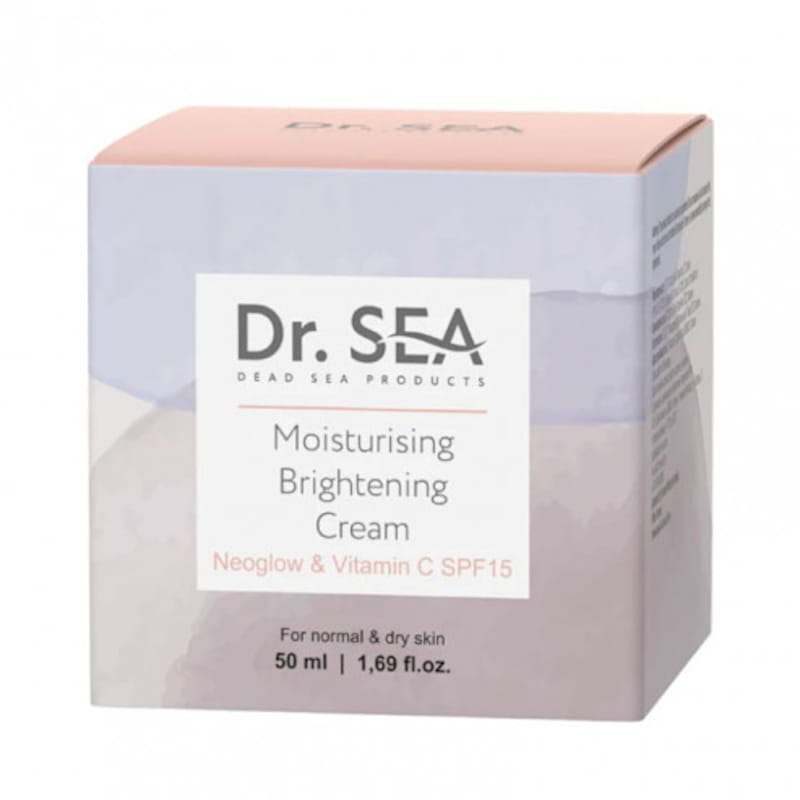 Dokter Sea Israëls dode zee mineralen SPF 15 Anti-age en Verhelderende crème - NEOGLOW complex 50ml