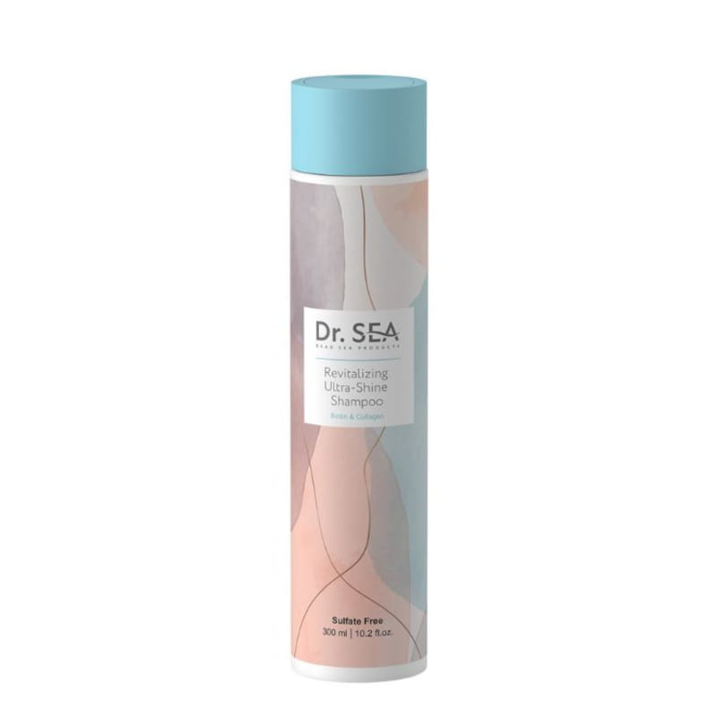 DR SEA Israëlische dode zee mineralen Ultra Glans Biotine shampoo - collageen 300ml