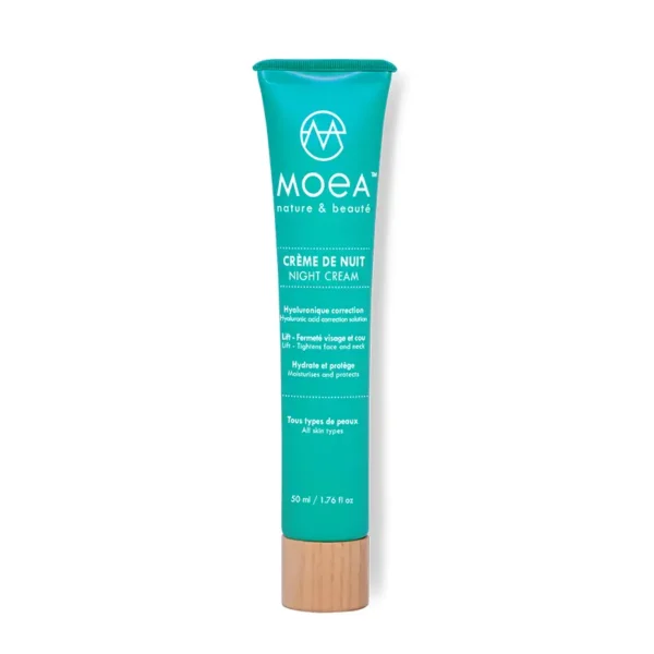 Franse Nachtcreme- Hyaluronzuur corrigerende gezicht creme - Optym Hyal™ en Hyacross™ - collageen productie 50ml