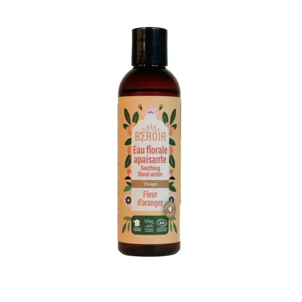 Cosmos gecertificeerd Organisch Neroli - Sinaasappelbloesem hydrolaat - water - kalmeert de geïnfecteerde huid 200ml