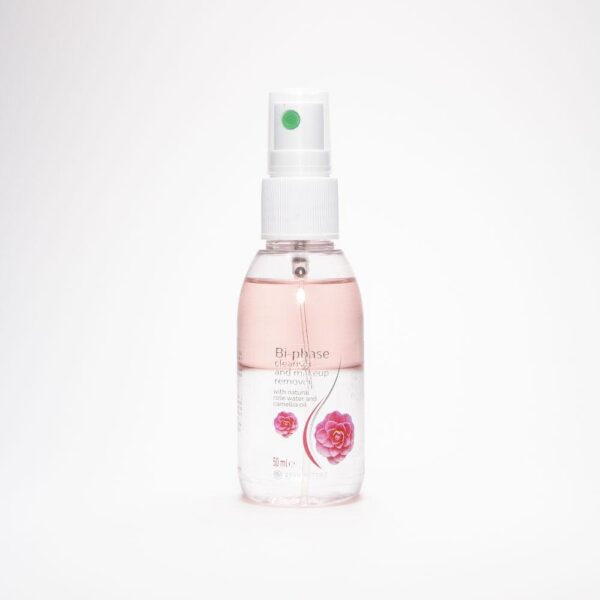 Aurimetry Tweefasige gezichtsreiniger - verwijdert make-up - rozen water -camelia olie 50ml