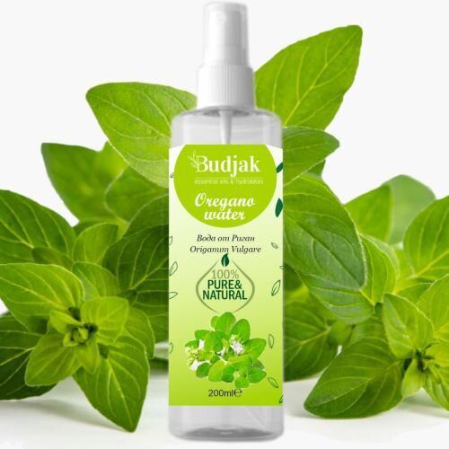 Bio Oregano bloemenwater (Origanum vulgare) – 100% natuurlijk - ontsteking remmend - antiseptisch 200ml