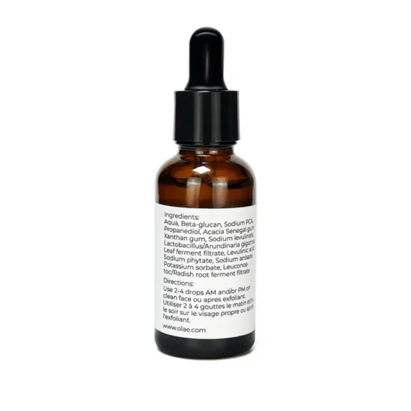Natuurlijke Botanische diep hydraterende gezicht serum met 2% beta - glucaan uit Paddenstoelen 30ml - Afbeelding 3