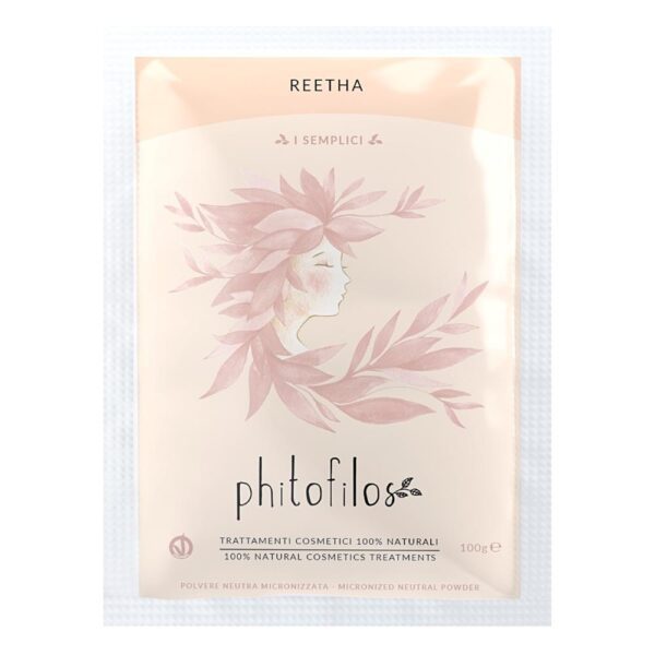 Phitofilos biologische Reetha poeder - Vet - krullend haar - voedend - zuiverend  - hoofdhuid 100gr