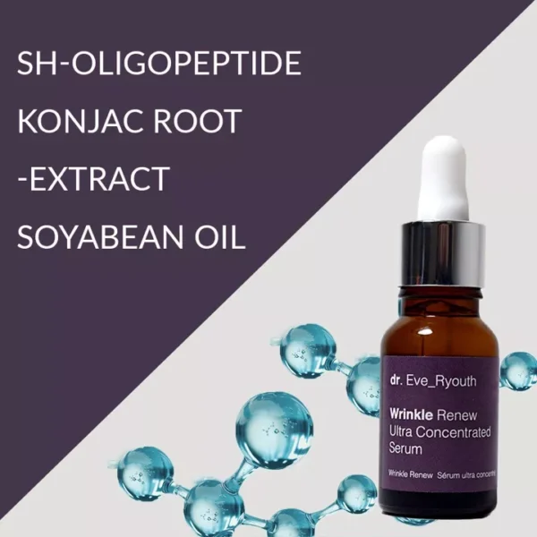 Luxe Rimpel Vernieuwde Peptide Geconcentreerd Serum - epidermale groeifactor - vermindert rimpels - verbetert stevigheid 15ml - Afbeelding 3