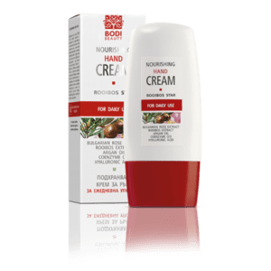 Biologische Verzorgende handcrème Rooibos en Roos 80ml