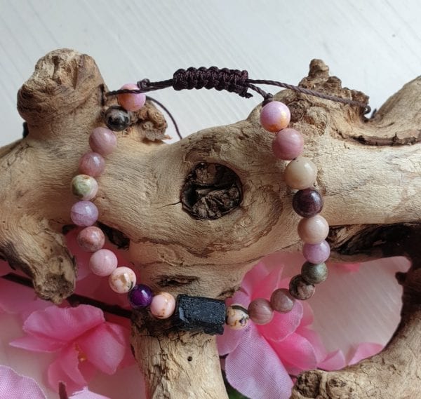 Edelsteen armband met Toermalijn