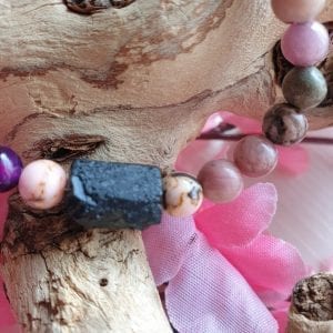 Edelsteen armband met Toermalijn