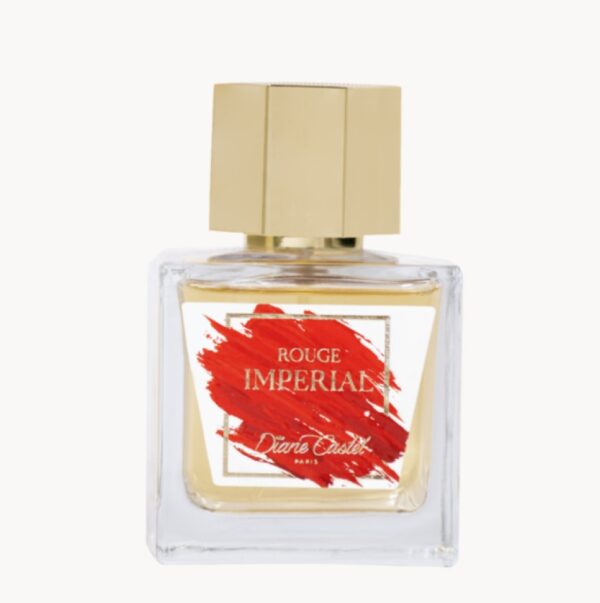 Franse dames Eau De Parfum ROUGE IMPERIAL - violet geur  - saffraan - suède - amberkleurige 100ml - Afbeelding 3