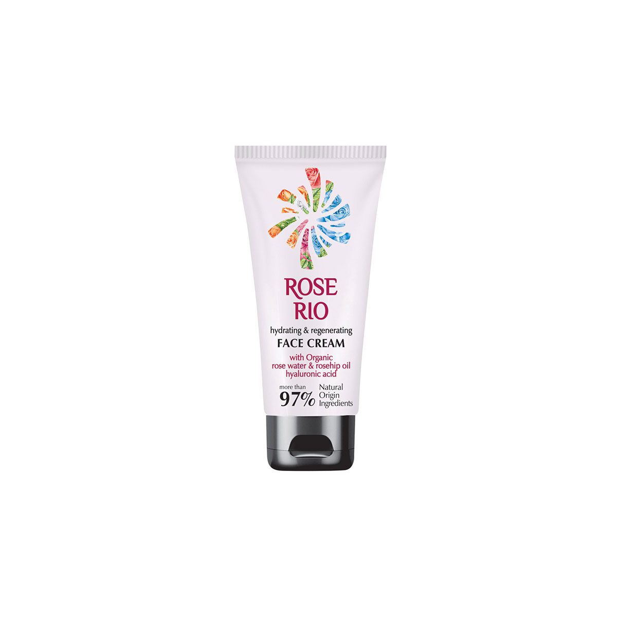 Hydra bio gezicht creme met rozen water avocado en rozenbottel olie 50ml