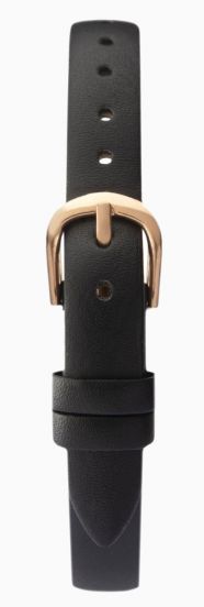 Seconda horloge voor dames met bloemen en een leder armband 2818.8 - Afbeelding 3