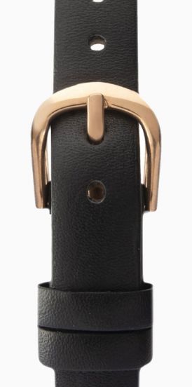 Seconda horloge voor dames met bloemen en een leder armband 2818.8 - Afbeelding 4