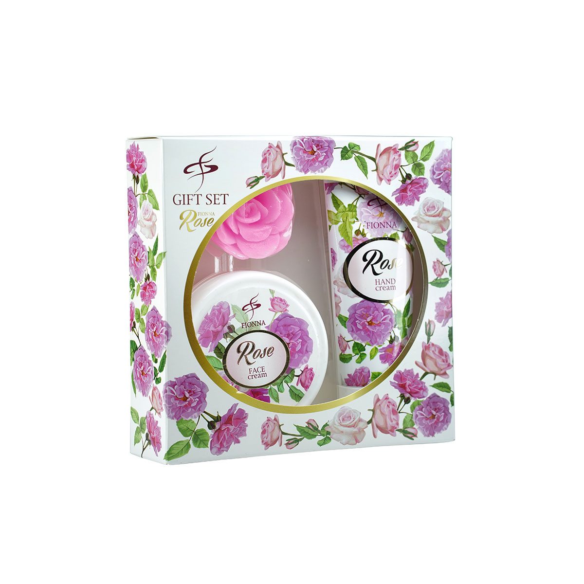 Set van 3 producten met Rozenolie uit Bulgarije - gezicht creme - hand creme - zeep 3st