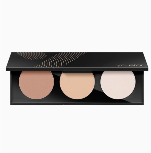 Beauty Make-up Tasje Rugzak - Set van 2 producten en tas - CONTOUR - contour pallet - contour borstel - 2st - Afbeelding 5
