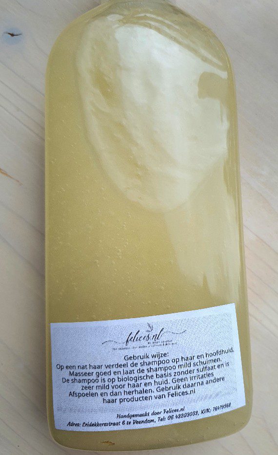 Neem olie Biologische sulfaatvrije shampoo voor vet haar - gevoelige hoofdhuid - brandnetel extract 250ml - Afbeelding 4