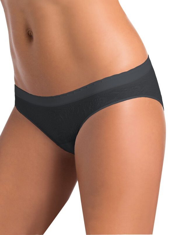 Set van 2 stuks Intimidea Italiaanse slip in ZWART kleur van microfiber, stretch Maat M/L