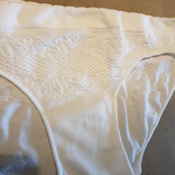 Set van 2 stuks Intimidea Italiaanse slip in WIT kleur van microfiber, stretch Maat M/L - Afbeelding 6