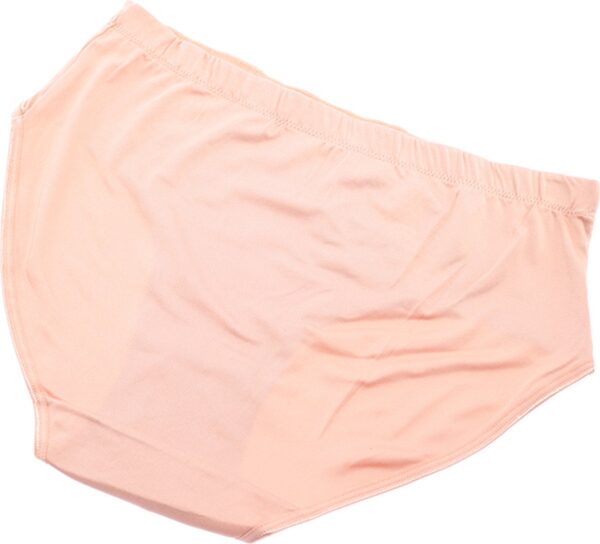 2 stuks Elegante dames elastische slips met kant decoratie, Maat XXL kleur TAN - Afbeelding 4