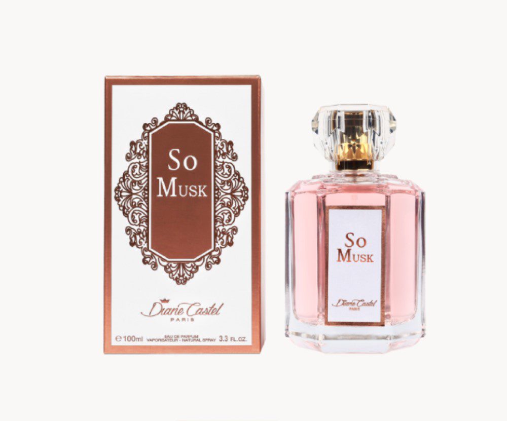 Franse dames Eau De Parfum SO MUSK - oranjebloesem - musk - vetiver - elegantie 100ml