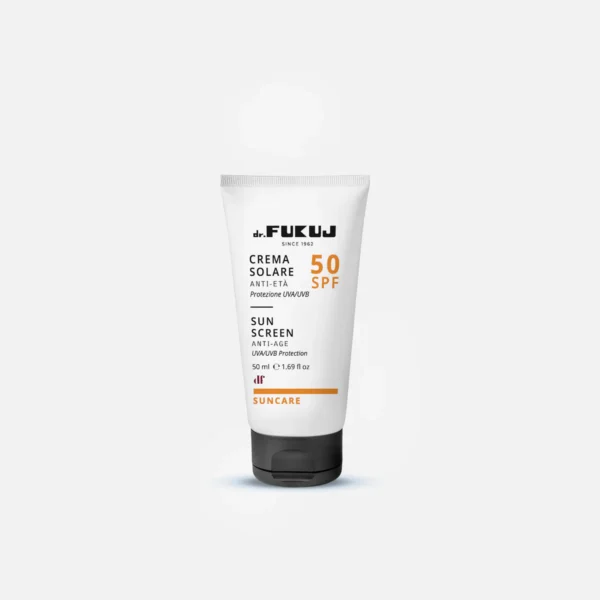 Doeltreffende Italiaanse zonnecrème voor gezicht spf 50 - beschermt en herstelt - ook geschikt voor mama´s 50ml