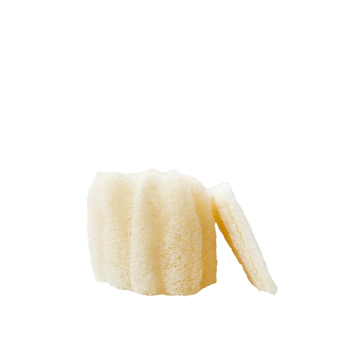 Organische Loofah Spons – natuurlijk product – uitstekend voor droge huid – doe de afwas mee - 8-10 cm