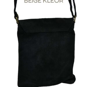 Leren Tas Met Schouderband, suède  tas voor dames