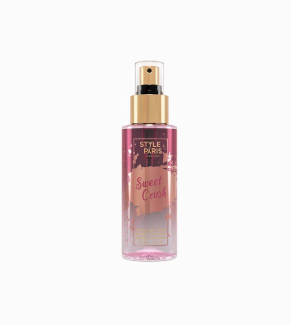 Franse dames Lichaam en Haar spray SWEET CRUSH - Praline- musk - Slagroom 100ml