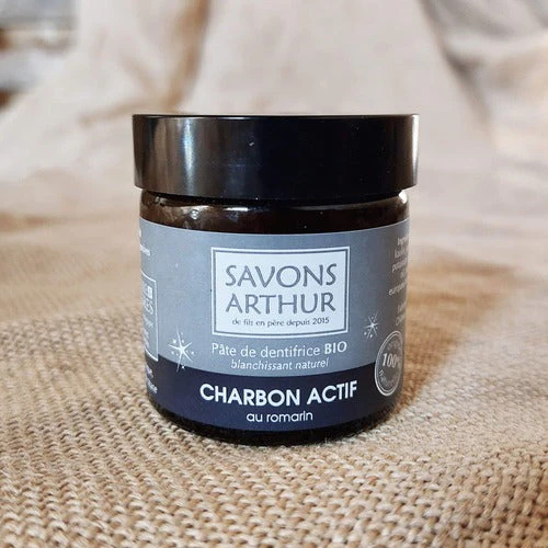 Biologische tandpasta met rozemarijn en houtskool - handgemaakt in Frankrijk van de Provincie 80gr
