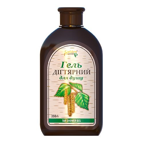 Ontgiftende Teer Douchegel - vermindert onzuiverheden - vette huid - berkenteer - aloe-vera 350ml