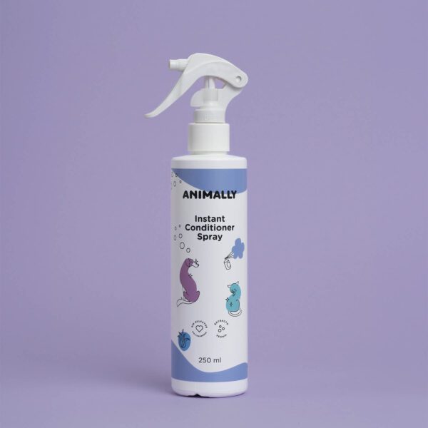 Animally Bilogische Direct conditioner spray voor vacht - honden en katten - natuurlijke extracten 250ml - Afbeelding 2
