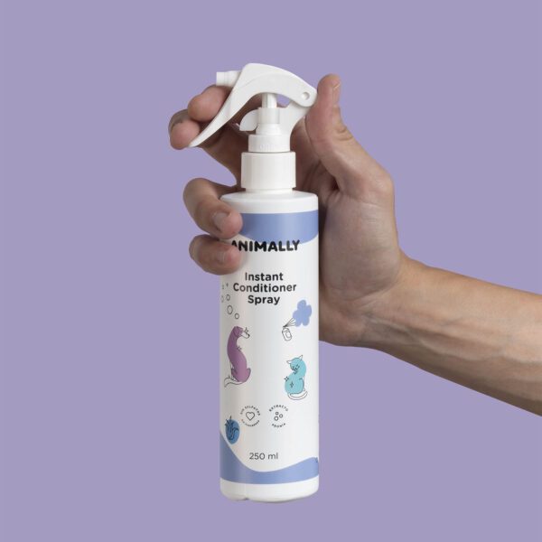 Animally Bilogische Direct conditioner spray voor vacht - honden en katten - natuurlijke extracten 250ml